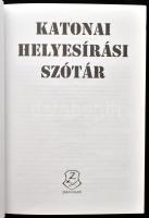 2 db militária témájú könyv: Katonai Helyesírási Szótár. Budapest, 2013, Zrínyi. Második, átdolgozot...