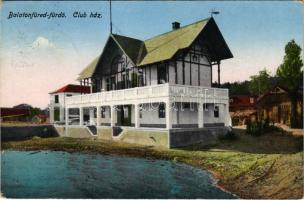 1928 Balatonfüred-fürdő, Club ház