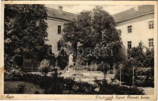 1940 Eger, Ciszterciek Szent Bernát kertje (fl)