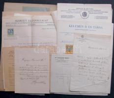 cca 1910-1950 22 darabos okmány hagyaték tétel. jogi iratok, oklevelek, stb...