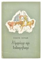 Fekete István: A koppányi aga testamentuma. Bp., 1960, Magvető Kiadó. Győry Miklós rajzaival. Kiadói kartonált papírkötés, sérült papír védőborítóval, egyébként jó állapotban.