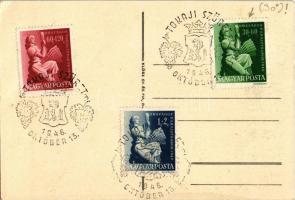 Tokaj, Lesz még szőlő... Tokaji szüret október 13. + "Tokaji szüret 1946 október 13." So. ...