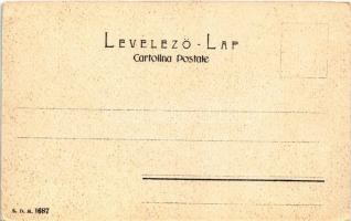 Fiume, Rijeka; Palazzo dell'Adria / palace, steamships (EK)