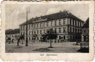 1918 Igló, Zipser Neudorf, Spisská Nová Ves; Gimnázium, Dörner Gyula üzlete / grammar school, shop (kopott sarkak / worn corners)