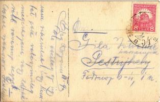 1926 Szentgotthárd, Selyemgyár. photo (vágott / cut)