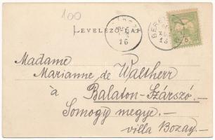 1905 Berethalom, Birthälm, Biertan; Vártemplom. Johann Werner kiadása / Castelul bisericesc / Kirche...