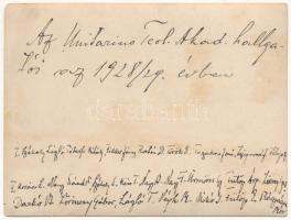 Kolozsvár, Cluj; Az Unitárius Teológiai Akadémia hallgatói az 1928/29. évben / students of the Unita...