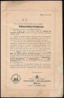 1907 Preise über Nähmaschinen aller Systeme. Homboker und Marienthaler Eisenwaren-Industrie- u. Hand...