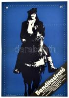 1976 Banditasirató, filmplakát / moziplakát, Bp., Zrínyi Ny., hajtva, 55,5x39 cm