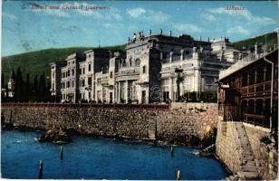 1911 Abbazia, Opatija; Hotel und Cursaal Quarnero / hotel, spa