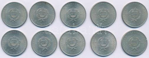 1967. 5Ft Cu-Ni-Zn "Kossuth" (10x) T:AU,XF patina Adamo F8.2