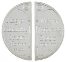 2000. 2000Ft Ag "Lorántffy Zsuzsanna / Sárospatak" (2xklf) kapszulában T:PP Adamo EM167