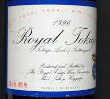 1996 Kék címkés Royal Tokaji 5 puttonyos aszú Mád pincészetből