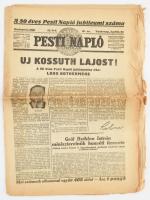 1930 A 80 éves Pesti Napló jubileumi száma, kisebb lapszéli sérülésekkel