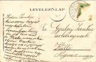 1906 Becske, vasúti alagút, hajtány. Wertheimer Zs. kiadása (Rb)