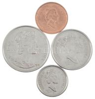 Kanada 2002. 1c-50c (4xklf) "II. Erzsébet uralkodásának 50. évfordulója" forgalmi emlékkia...