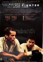 2010 A harcos (The Fighter) c. mozifilm plakátja, feltekerve, kisebb hibákkal, 101x69 cm