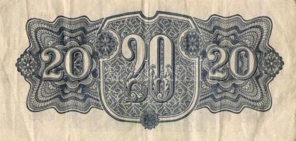 Csehszlovákia 1944. 5K, 20K T:II/III,III