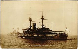 HMS Exmouth Battleship, 14000 ts. (EK)