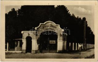 1957 Balatonszabadi, Vasutas Dolgozók Gyermeküdülője, 16. számú úttörő üdülő. Képzőművészeti Alap (EK)