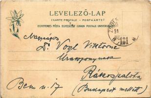 1917 Tátra, Tatry; Virágvölgy (Rózsavölgy), Blumental, Kvetnica; Vendéglő. Feitzinger Ede 1902/12. 4...