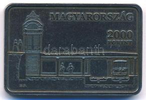2021. 2000Ft Cu-Ni "Milleniumi Földalatti Vasút" T:UNC Adamo EM437