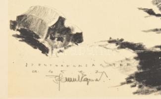 Pfannl Egon (1911-1973): Budapest ostroma. 7 db nyomat, Klösz Nyomda: Buda az ostrom után. 1945-ben,...