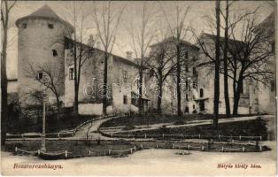 1910 Besztercebánya, Banská Bystrica; Mátyás király háza. Ivánszky Elek kiadása / castle of Matthias Corvinus (EK)