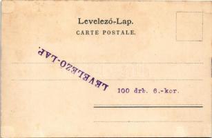 Tátra, Magas-Tátra, Vysoké Tatry; Csorba-tó. Cattarino Sándor kiadása / Csorba-See / Strbské pleso /...