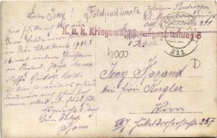 K.u.k. Kraftfahrtruppe 5. A. E. K. / Első világháborús osztrák-magyar 5. cs. és kir. motoros osztag ...