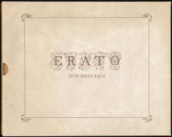 Erato. Zichy Mihály erotikus rajzai. Szerk., az utószót írta és a képeket vál.: Boros Éva. Bp., 1989., Corvina. Kiadói bársonykötés, kiadói kartontokban, kartontokon néhány kevés apró folttal, máskülönben jó állapotban.