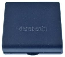 1999. 75Ft Ag "75 éves a Magyar Nemzeti Bank" dísztokban, tanúsítvánnyal T:PP Adamo EM158