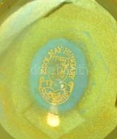 Zsolnay eozin mázas váza. Jelzett, hibátlan 12 cm