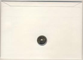 Spanyolország 1991. 25P "Barcelonai olimpia" érmés borítékon 3 db bélyeggel, alkalmi bélye...