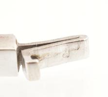 14 fehérarany (Au) karkötő strasszos díszítéssel. Jelzett. br 14,6 g