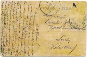 Muraszombat, Murska Sobota; Fő tér és Közép utca, Fürst A. és fia üzlete és saját kiadása / main squ...