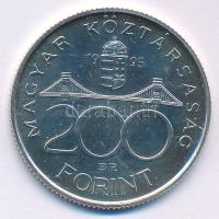 1995. 200Ft Ag "Deák" T:UNC Adamo F13.1