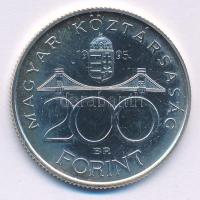 1995. 200Ft Ag "Deák" T:UNC Adamo F13.1