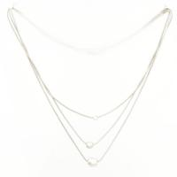 Ezüst (Ag) nyaklánc, jelzetlen, h: 40,5 cm, nettó: 14,45 g