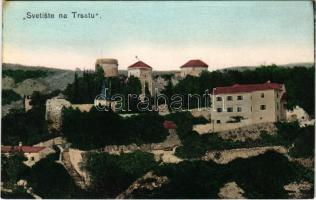 Fiume, Rijeka; Svetiste na Trsatu / Tersatto / castle. Verlag Gregor Fischer (fl)