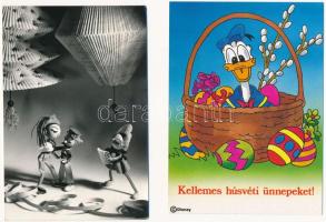 30 db MODERN motívum képeslap: mesék, gyerekek / 30 modern motive postcards: children, cartoons
