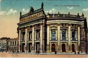 1911 Wien, Vienna, Bécs; K. K. Hofburgtheater / theater