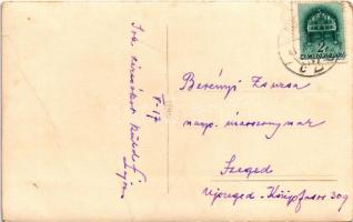 1941 Szabadka, Subotica; Apoteka, Pivara / gyógyszertár, Sipic sörfőzde, söröző, piac, emlékmű / pha...