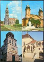 Nevezetességek - 60 db modern magyar és külföldi képeslap / SIGHTS - 60 modern Hungarian and other postcards