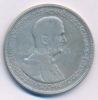 1930. 5P Ag "Horthy jobbra" T:F Adamo P8