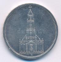 Német Harmadik Birodalom 1935A 5M Ag "Garnisonkirche" T:XF German Third Reich 1935A 5 Reichsmark Ag "Garnisonkirche" C:XF