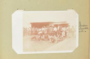 cca 1916-1917 Egy első világháborús tiszt fényképes front naplója. nagyrészt erdélyi képek Dobra, Ma...