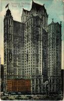 1913 New York, City Investing building (worn corners)