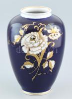 Wilhelmsburg váza. Kézzel festett, jelzett, hibátlan. 30 cm