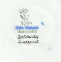 Wilhelmsburg váza. Kézzel festett, jelzett, hibátlan. 30 cm